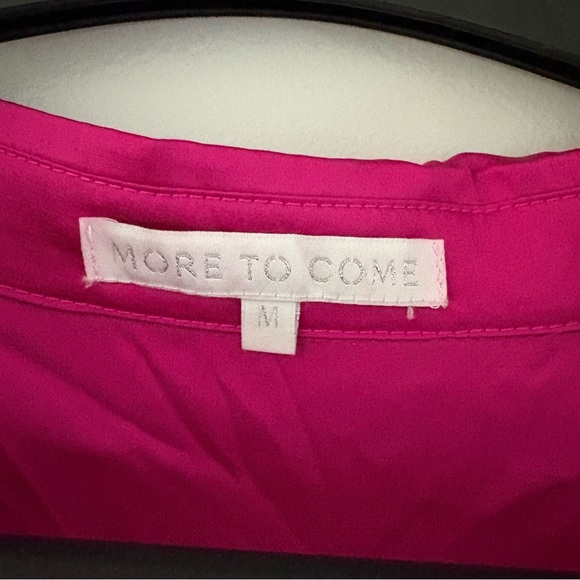 More To Come Myra Mini Dress Long Sleeve Fitted in Hot Pink Size Medium - Picture 3 of 13